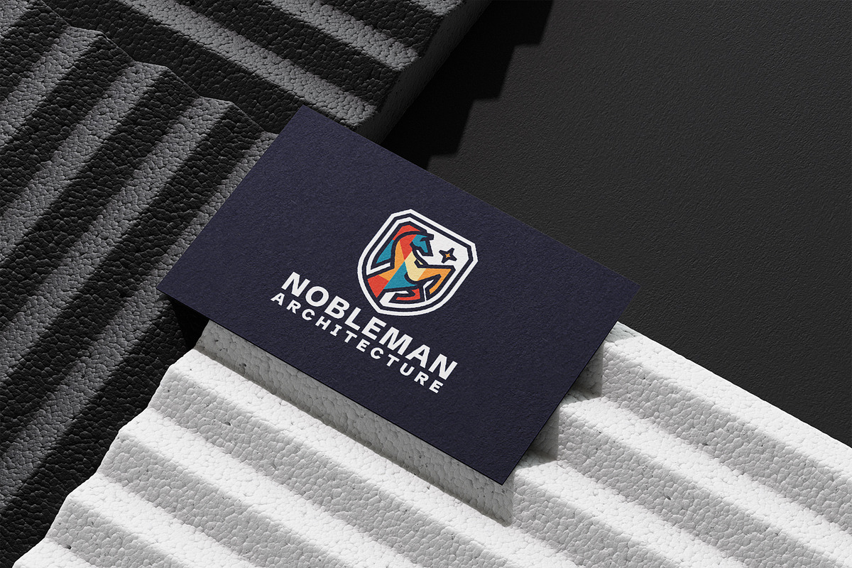 Modern Outline Horse in Shield Logo, a Branding & Logo Template by Suhandi (Photo 4 of 4)