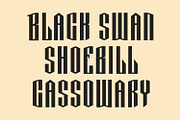 Movizt Blackletter Display Font, a Blackletter Font by Maulana Creative (Thumbnail 7 of 7)