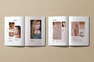 Jewelry Fashion Lookbook Brochure