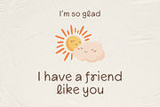 Cloudy Organic  - A Handwritten Font, a Handwritten Font by Ainun Jinan (Thumbnail 2 of 9)