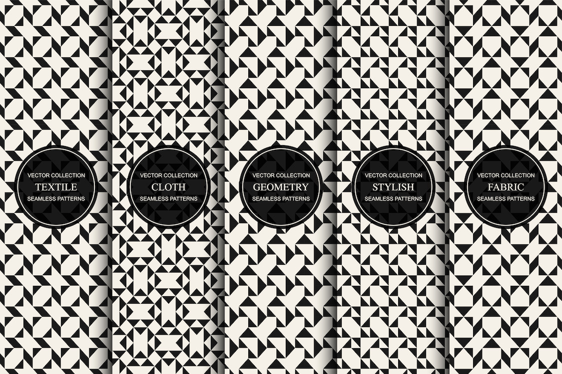 Cloth seamless geometric patterns, a Pattern Graphic by ExpressShop