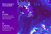 Beautiful Watercolor Strokes BG, a Texture Graphic by Artbeaut (Thumbnail 4 of 4)