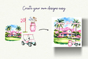 Vintage Golf Club – Pink Edition, an Object Graphic by Anna Design Studio (Thumbnail 7 of 8)