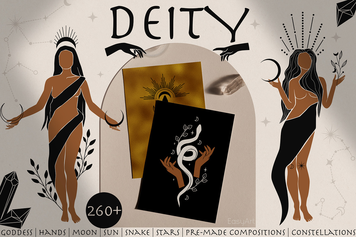 DEITY. Mystical collection., a Person Illustration by EasyArt (Photo 1 of 10)
