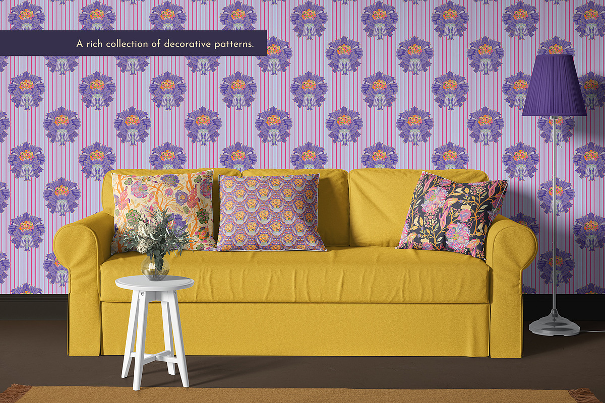 BOHEMIAN HARVEST HARMONY, a Pattern Graphic by Sonulkaster (Photo 9 of 9)