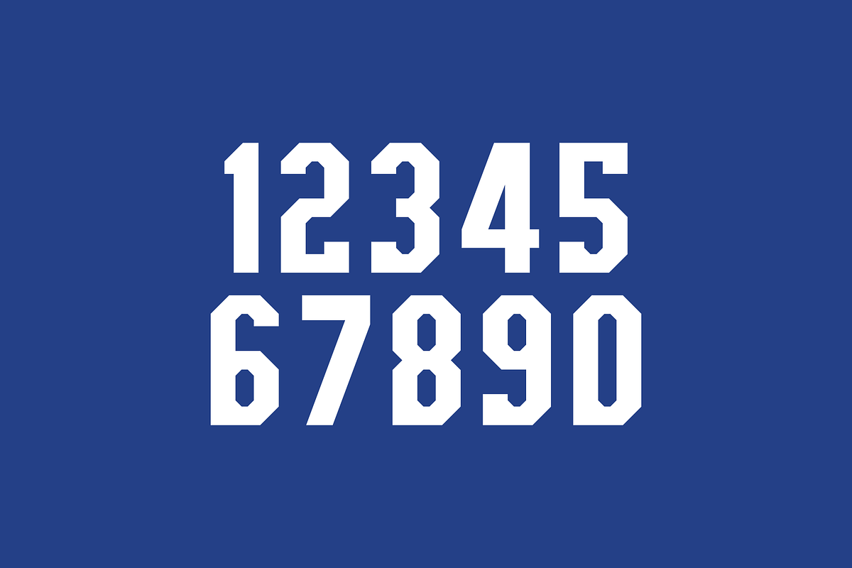 Brooklyn Numeral Set preview 2