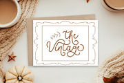 Picky Mother - Cute Monoline Font, a Script Font by Airotype (Thumbnail 8 of 12)