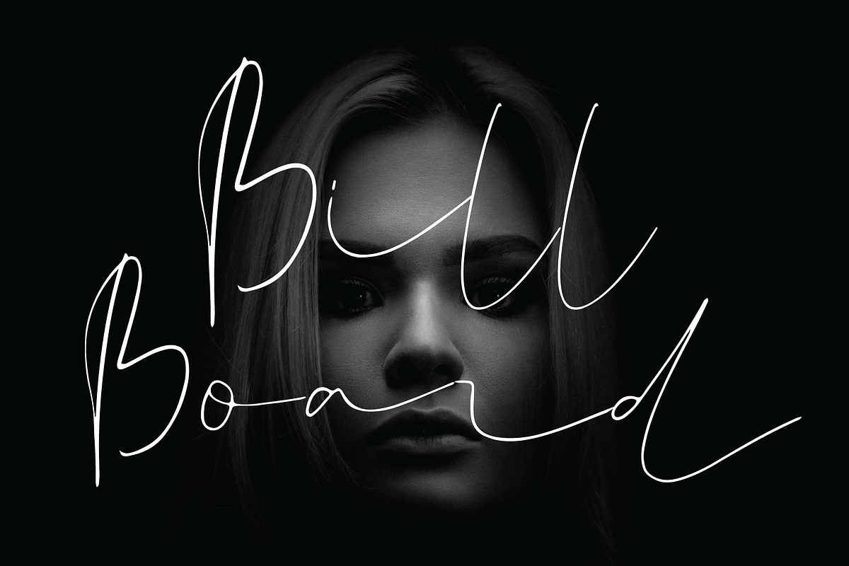 billboard font preview 2