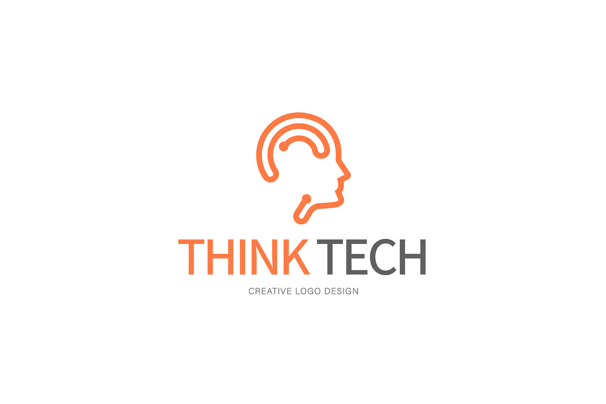Think technology logo symbol or icon, a Branding & Logo Template by ...