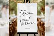 Modern Script Welcome Sign bd007, a Poster Template by TyphoonStudio (Thumbnail 3 of 10)