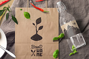 4 Eco Food Logos, a Branding & Logo Template by Zhemchuzhina (Thumbnail 1 of 5)