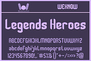 Toy Soldier font, a Font by weknow (Thumbnail 3 of 5)