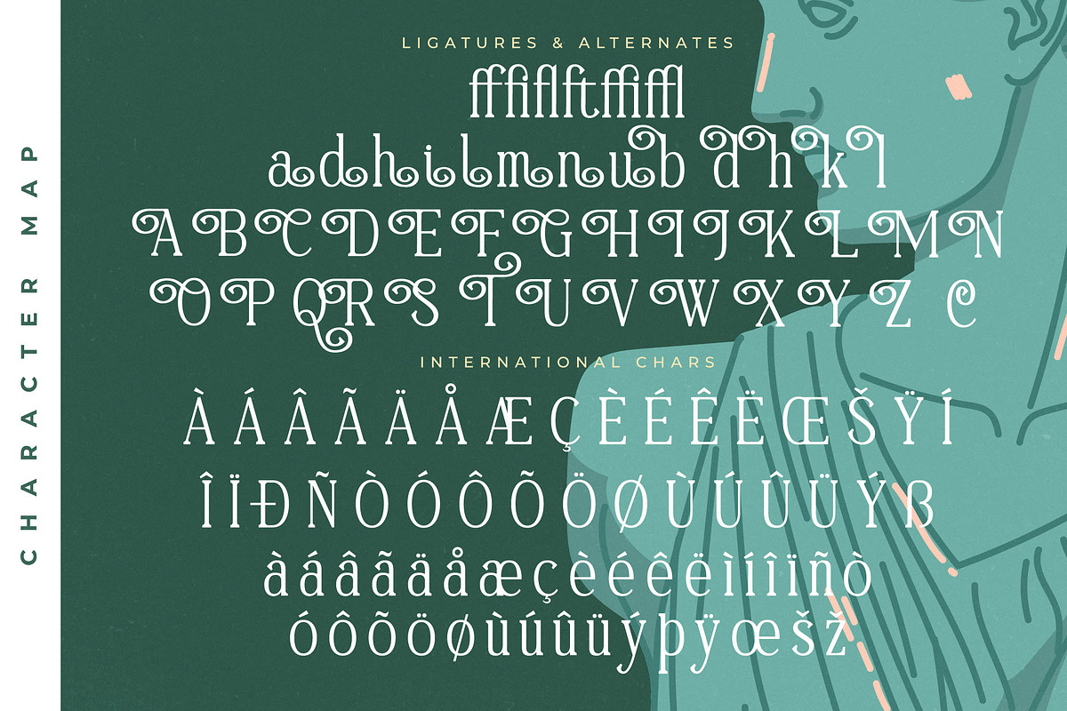 Timeless Silvera Alternate Serif, a Serif Font by Letterena Studios (Photo 14 of 15)