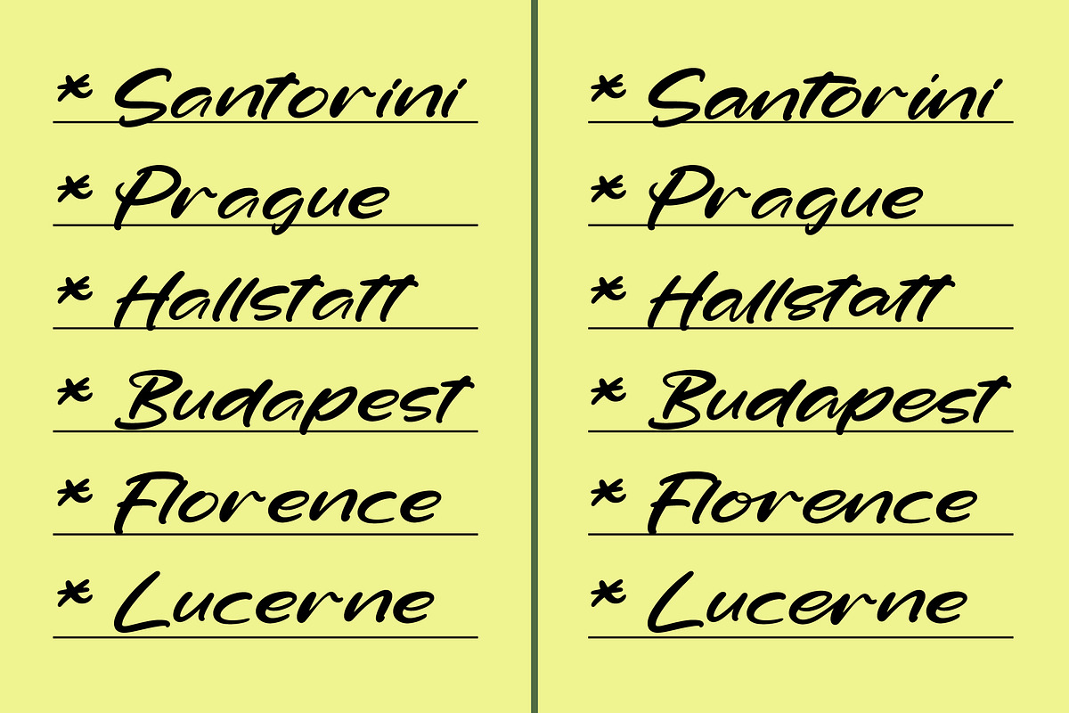 Charm Stories Modern Handwritten, a Script Font by Letterena Studios Script (Photo 6 of 10)
