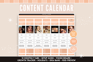 Google Sheets Content Planner