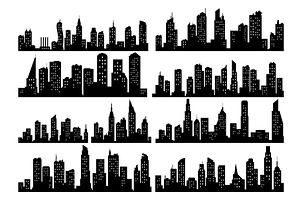 Vector City Silhouette Collection