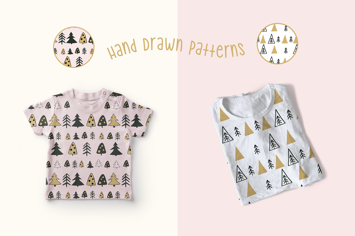 Trendy Trees, a Pattern Graphic by Suphansa (Photo 3 of 8)