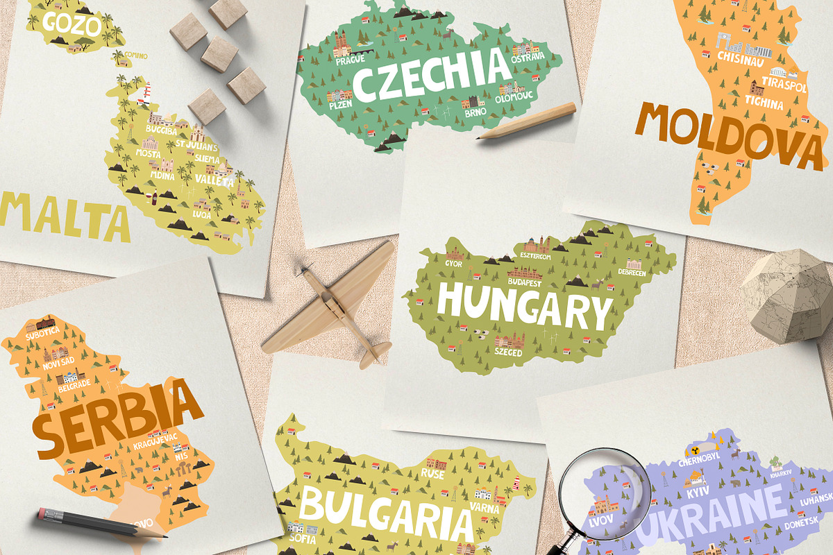 Around the World/BUNDLE, an Animal Illustration by Mio Buono (Photo 6 of 20)
