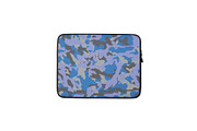 Blue camo digital paper pack, a Graphic by Monkey Business (Thumbnail 4 of 7)