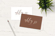 Theos Script, a Script Font by vuuuds (Thumbnail 6 of 6)