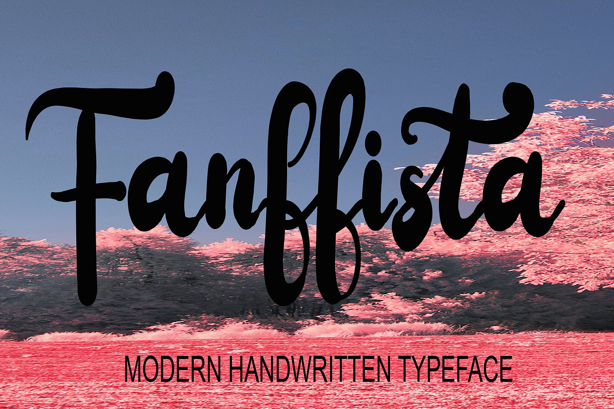 Bunga, a Script Font by Canden Meutuah (Photo 5 of 8)