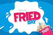 Fried Day Font Family (4 Font Set), a Sans Serif Font by Salt & Pepper Designs (Thumbnail 1 of 8)