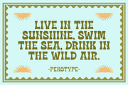 Tropic Sundae - Summer Display Font, a Sans Serif Font by Pekotype (Thumbnail 8 of 15)
