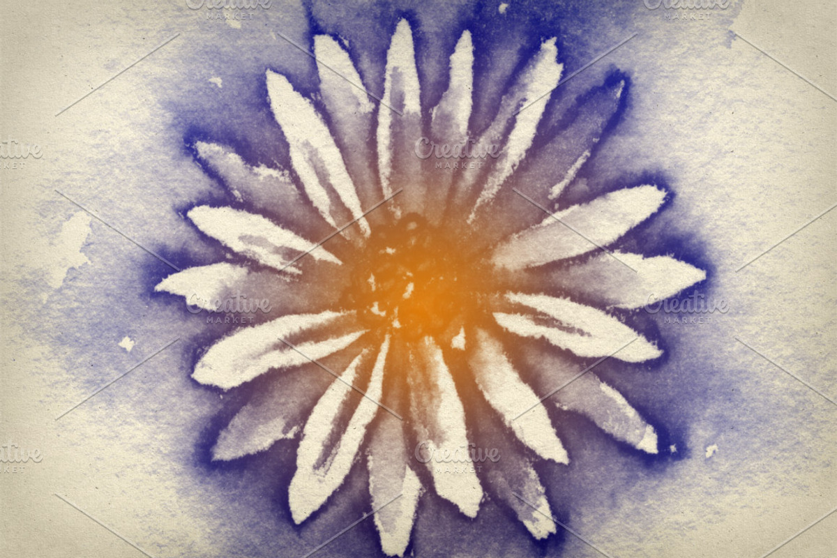 Watercolor Flowers Brush Pack 1 preview 5