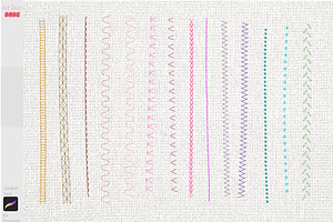 Procreate Cross Stitch Brushes Knit