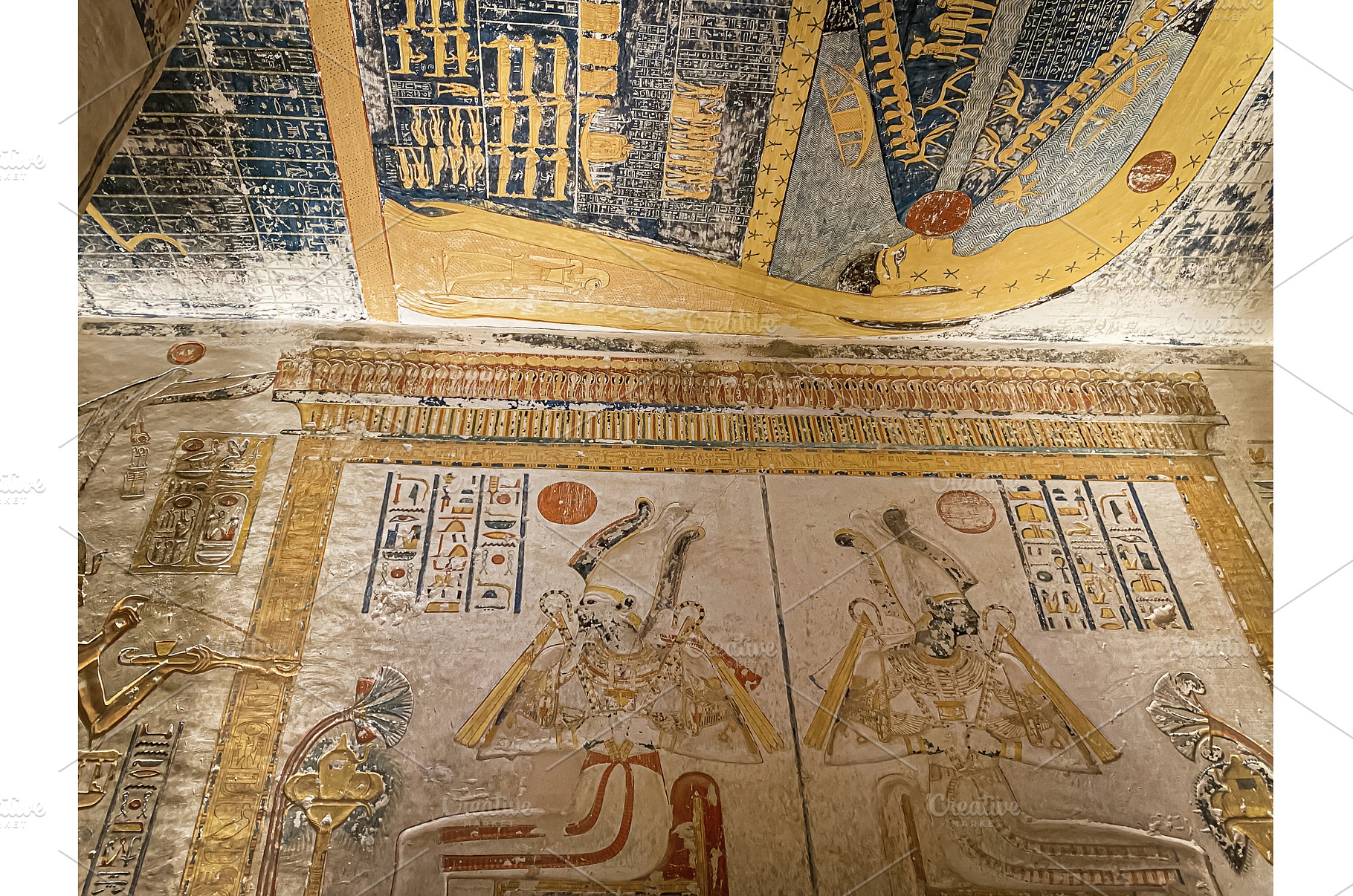 Tomb of Memnon KV9 in the Egyptian, an Architecture Photo by TatsianaSalauyova