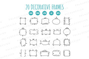 Doodle Swirl Frames, a Decorative Illustration by Palau (Thumbnail 8 of 8)
