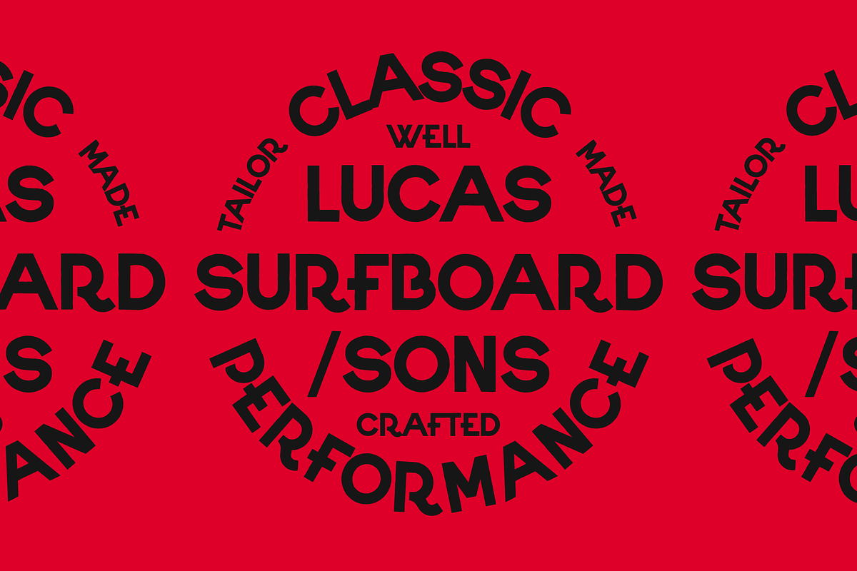 SFC Albert Bloc, a Sans Serif Font by Skilline Supply Co. (Photo 3 of 5)