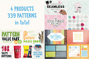 Unlimited Seamless Pattern Bundle, a Pattern Graphic by Vitek Graphic (Thumbnail 2 of 7)