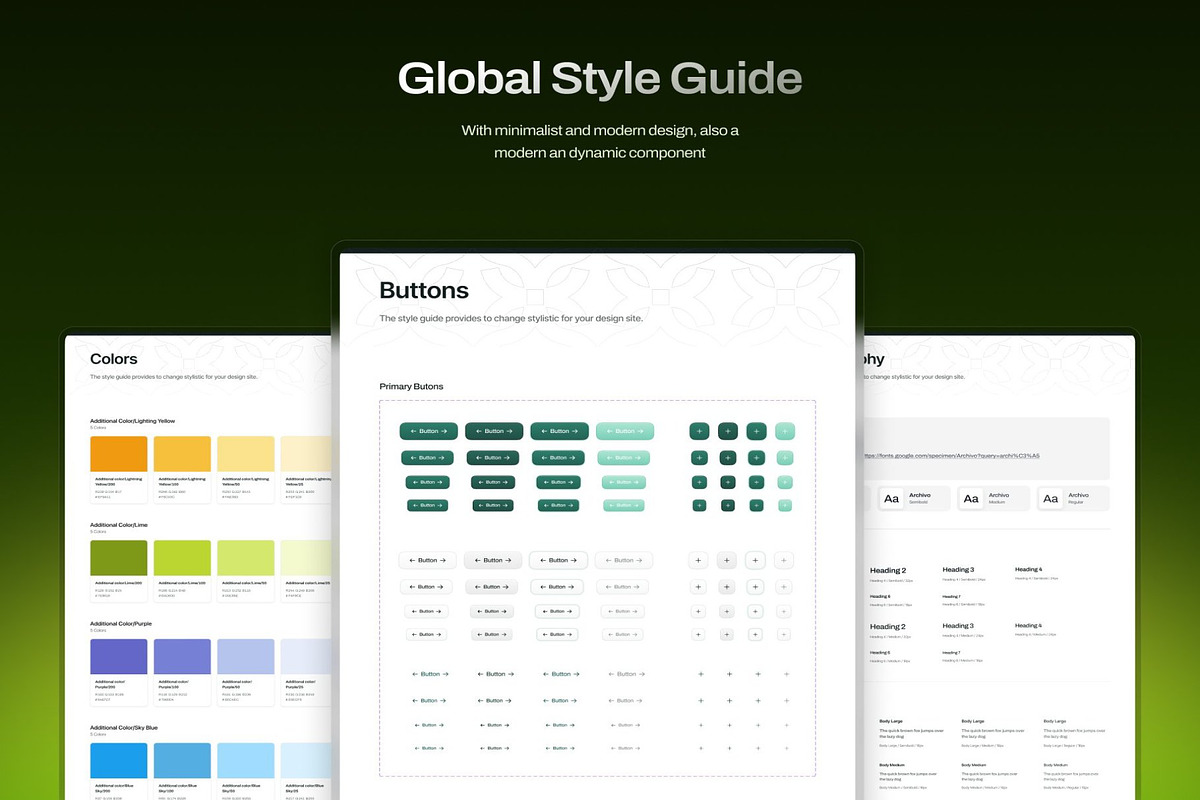 AI Marketing Dashboard UI Kit preview 3