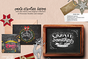 Christmas Procreate Brushes Bundle, a Brush Add-On by OkayAnnie Designs (Thumbnail 9 of 20)