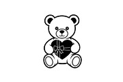 Cute Teddy Bear Love Vector Bundle, an Illustration by Designs_River (Thumbnail 3 of 51)