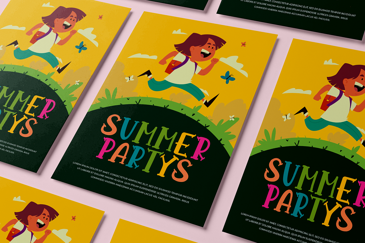 Kids Fun Display Type, a Handwritten Font by RT Studio (Photo 9 of 11)