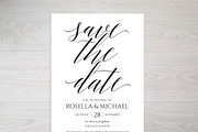 Save the Date Template SHR208, an Invitation Template by Shafura_Wedding (Thumbnail 3 of 5)