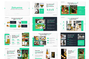Zetunne - Google Slides Template