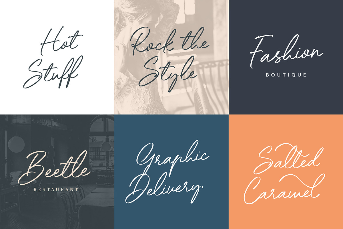 Little Ophelia Handwritten Font preview 4