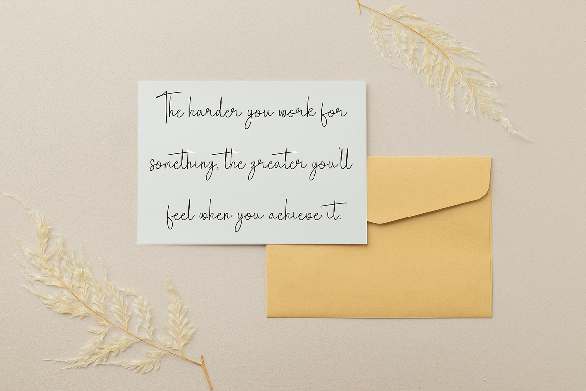 Winter Highland | Script Font, a Handwritten Font by Scratchones (Photo 4 of 8)