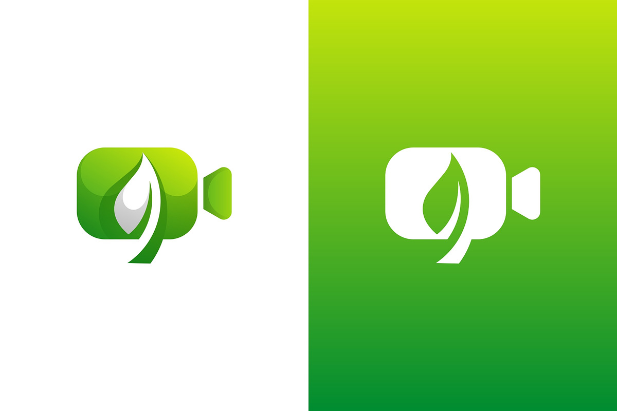Gradient Modern Eco Camera Logo, a Branding & Logo Template by Artnivora.Std (Photo 2 of 3)