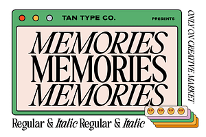 TAN - MEMORIES