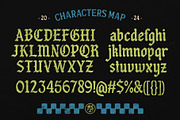 Hold Money Blackletter Typeface, a Blackletter Font by alit design (Thumbnail 7 of 15)
