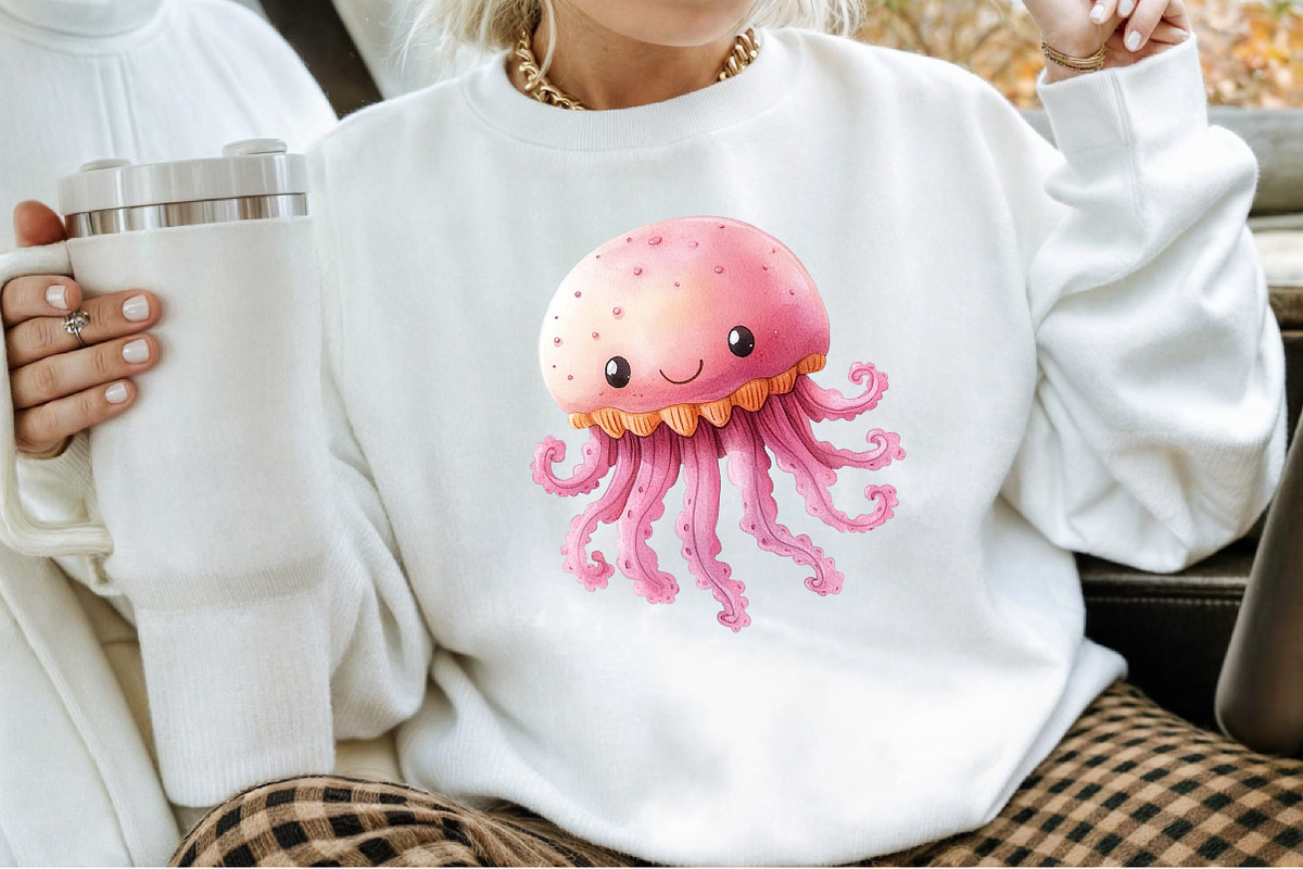 Pink Sea Adventure Clipart, an Illustration by Sublimation Artist (Photo 4 of 6)