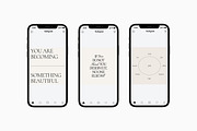 CANVA PS Instagram Quotes Posts, a Social Media Template by Love Radiation Studio (Thumbnail 4 of 16)