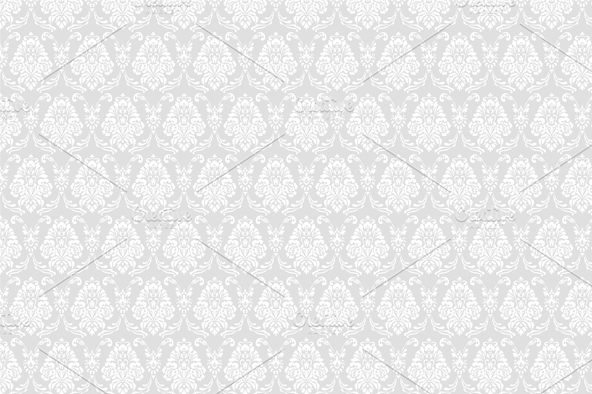 Damask vector seamless patterns, a Pattern Graphic by Alonka's Illustrations (Photo 8 of 9)