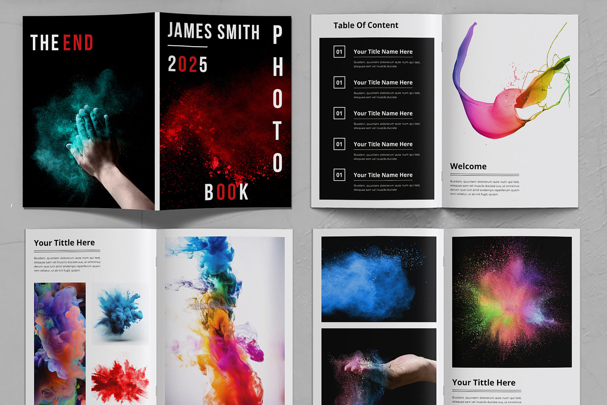 Photo Book Design Layout, a Magazine Template by ContestDesign (Photo 2 of 4)