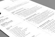 Resume/CV, a Resume Template by SlideCo (Thumbnail 3 of 8)