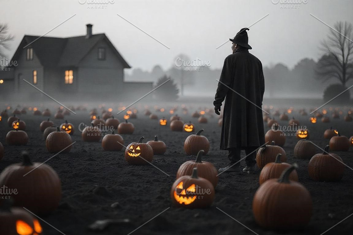 Halloween Pumpkin Patch Photo, a Holiday Photo by Aura Canyon HQ (Photo 1 of 6)